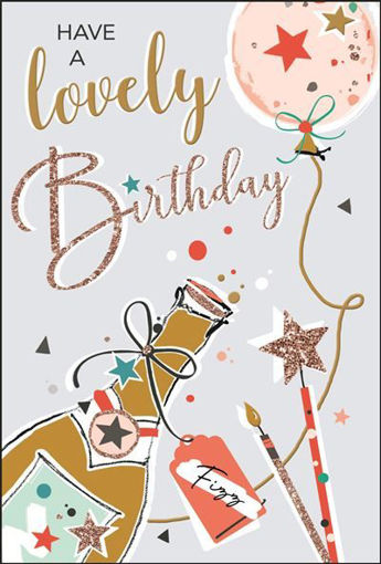 Picture of LOVELY BIRTHDAY CARD